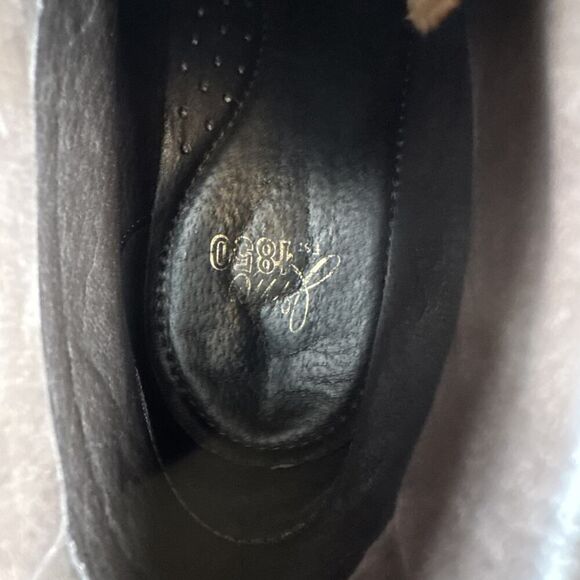 Johnston & Murphy Mens Size 9.5M Cap Toe Boots 1850 Brown Lace Up Ankle High - Picture 6 of 10